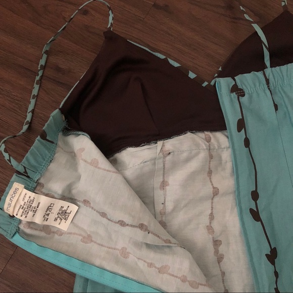 Maurice’s Sundress Spaghetti Strap Surplice Dress Juniors Size 1 Floral Print - Picture 7 of 12